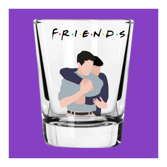 TV FRIENDS Shot Glass/Gift Box set of 6! - Picture 4 of 12
